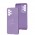 Чохол для Samsung Galaxy A53 (A536) Silicone Full Тризуб лавандовий / light purple