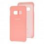 Чохол Samsung Galaxy S10e (G970) Silky Soft Touch світло-рожевий