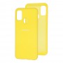 Чохол для Samsung Galaxy M21 / M30s Silicone Full жовтий / flash