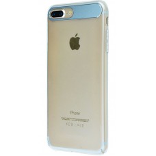 Чехол для iPhone 7 Plus Usams Metal Clear Series серебристый
