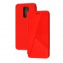 Чехол книжка Twist для Xiaomi Redmi 9 красный
