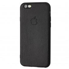 Чехол для iPhone 6 / 6s Leather cover черный