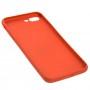 Чохол для iPhone 7 Plus / 8 Plus Leather cover червоний