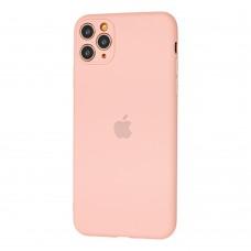 Чохол для iPhone 11 Pro Max Silicone Slim Full світло-рожевий