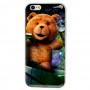 Чохол для iPhone 6 ведмедик ted на зеленому