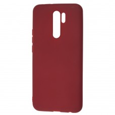 Чехол для Xiaomi Redmi 9 Candy бордовый