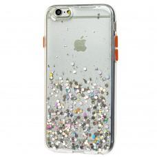 Чехол для iPhone 6 / 6s Glitter Bling прозрачный