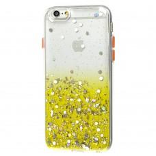 Чехол для iPhone 6 / 6s Glitter Bling желтый