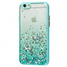 Чехол для iPhone 6 / 6s Glitter Bling бирюзовый