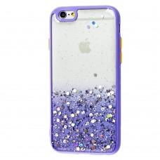 Чехол для iPhone 6 / 6s Glitter Bling сиреневый