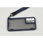 Чохол для Samsung Galaxy S22 (S901) Carbon strap blue