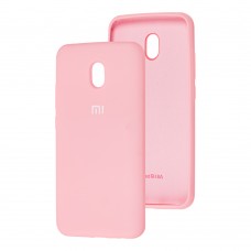 Чехол для Xiaomi Redmi 8A Silicone Full розовый / pink