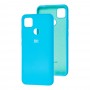 Чохол для Xiaomi Redmi 9C / 10A Silicone Full блакитний / light blue