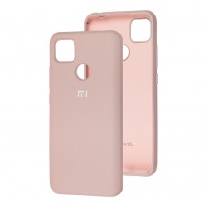 Чохол для Xiaomi Redmi 9C / 10A Silicone Full рожевий / pink sand