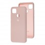 Чохол для Xiaomi Redmi 9C / 10A Silicone Full рожевий / pink sand