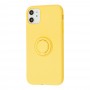 Чехол для iPhone 11 ColorRing желтый