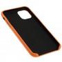 Чохол для iPhone 11 Leather Ahimsa помаранчевий