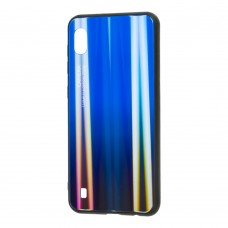 Чехол для Samsung Galaxy A10 (A105) Gradient glass голубой