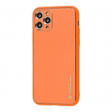 Чохол для iPhone 11 Pro Leather Xshield помаранчевий