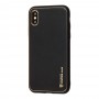 Чохол для iPhone X / Xs Leather Xshield black