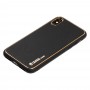 Чохол для iPhone X / Xs Leather Xshield black