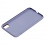 Чохол для iPhone X / Xs Leather Xshield lavender gray