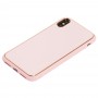 Чохол для iPhone X / Xs Leather Xshield pink