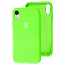 Чехол для iPhone Xr Slim Full shiny green