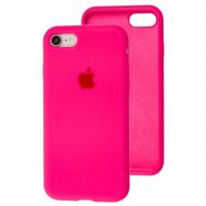 Чохол для iPhone 7 / 8 / SE20 Silicone Slim Full shiny pink