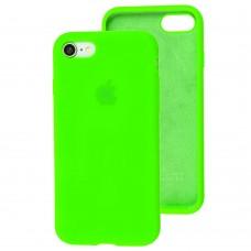 Чохол для iPhone 7 / 8 / SE20 Silicone Slim Full shiny green