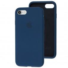 Чохол для iPhone 7/8/SE20 Silicone Slim Full blue cobalt