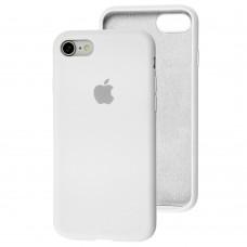 Чохол для iPhone 7/8/SE20 Silicone Slim Full білий