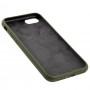 Чехол для iPhone 7 / 8 / SE20 Silicone Slim Full dark olive