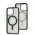 Чохол для iPhone 13 Pro Color MagSafe зелений