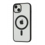 Чехол для iPhone 14 Color MagSafe черный
