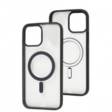 Чехол для iPhone 13 Pro Max Color MagSafe черный