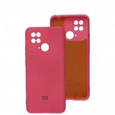 Чохол для Xiaomi Redmi 10C Silicone Separate camera pink