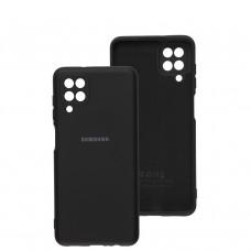 Чехол для Samsung Galaxy A12 / M12 Silicone Separate camera черный