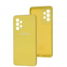 Чехол для Samsung Galaxy A53 (A536) Full camera лимонный