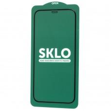 Защитное 5D стекло для iPhone 12 / 12 Pro Sklo full glue черное (OEM)