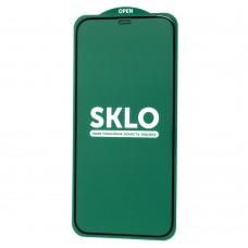 Защитное 5D стекло для iPhone 12 Pro Max Sklo full glue черное (OEM)
