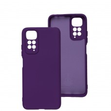 Чехол для Xiaomi Redmi Note 11 4G Lakshmi Full camera no logo purple