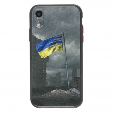 Чехол для iPhone Xr WAVE Ukraine Shadow Matte unbreakable