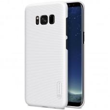 Чехол для Samsung Galaxy S8+ (G955) Nillkin Matte (+ пленка) белый