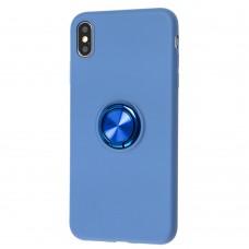 Чехол для iPhone Xs Max Summer ColorRing синий