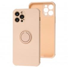 Чехол для iPhone 12 Pro ColorRing Full розовый / pink sand