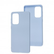 Чехол для Samsung Galaxy A73 (A736) Candy голубой / lilac blue  