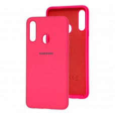 Чехол для Samsung Galaxy A20s (A207) Silicone Full розовый