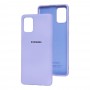 Чохол для Samsung Galaxy A71 (A715) Silicone Full бузковий / dasheen
