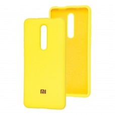 Чехол для Xiaomi Mi 9T / Redmi K20 Silicone Full желтый